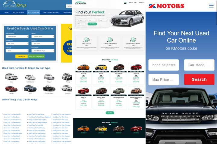 Car Dealer Website Design Kenya