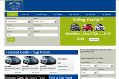 Web Design - Used Car Yards