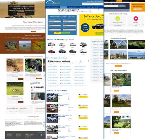 Nairobi website Designers