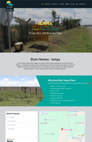 Real Estate Website Design Company Kenya