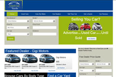 Car Website Design - Used Car Yards
